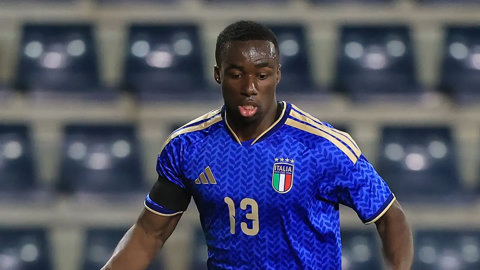 Kayode trở thành một phương án quan trọng ở hành lang phải của Azzurri cùng Marco Palestra